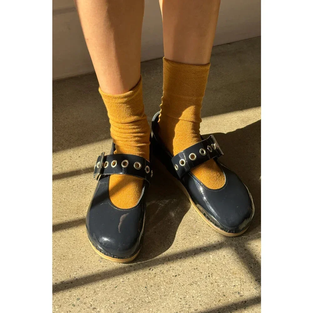 Le Bon Shoppe - Breezy Sneaker Socks | Goldenrod